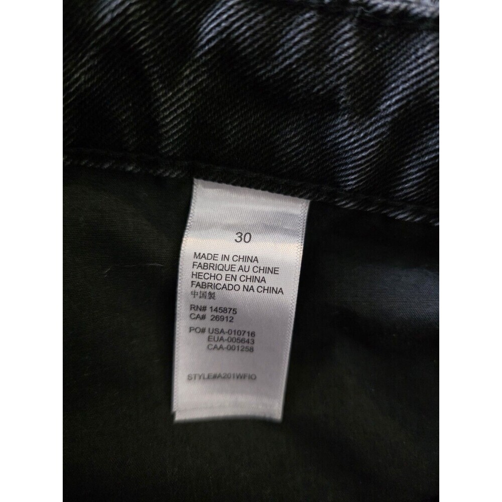 amuse society Jean Shorts Black Size 30 Women's Cuffed - Picture 4 of 4